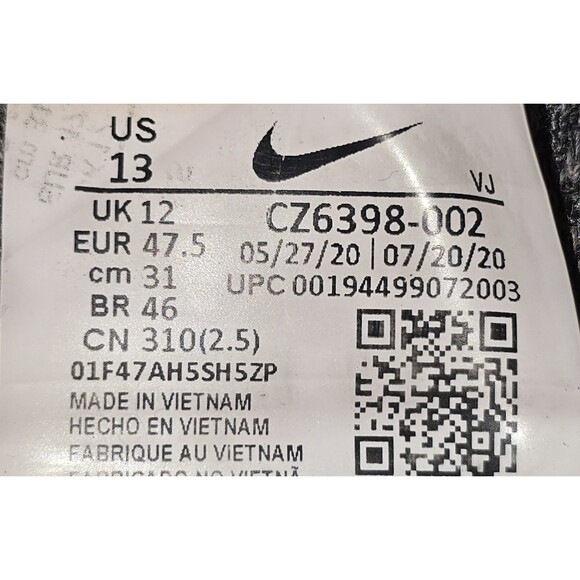 Nike Space Hippie 04 Men's Size 13 Iron Gray Black Running Shoes (CZ6398-002) - Picture 9 of 9